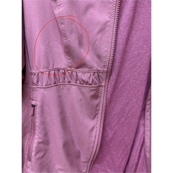 Lululemon Round Trip Jacket – Merlot / Dashing Purple – Size 12 - Picture 4 of 16